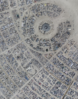 Gigapan aerial view of Burning Man ‘09