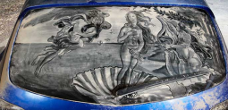 Scott Wade’s Dirty Car Art
