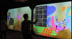 Tangible Interaction: Digital Graffiti Wall